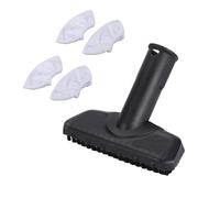 Replacement Parts Steam Cleaner Hand Nozzle Tool Brush With Mop Compatible With Karcher SC1 SC2 SC3 Steam Cleaner Vacuum(10pc)