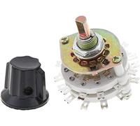 replacement parts Switch Encoder 1PCS 2P11T 2 Pole 11 Position Dual Deck Band Rotary Switches