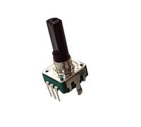 replacement parts Switch Encoder 5pcs 360 Degree Rotary Encoder EC12 RE12 Audio Encoder Coding 5 Pin 24 Position with Push Button Switch Handle Length 12.5 20 15 (Color : Handle Length 20mm)