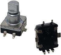 replacement parts Switch Encoder 5pcs/lot EC11 360 Chip SMD Rotary Encoder incremental Digital Potentiometer Fan Speed Control Switch 30 Position Handle 10F