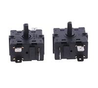 replacement parts Switch Encoder Electric Room Heater Rotary Switch AC 250V 16A 3Pin 5Pin Electric Room Heater Rotary Switch Selector (Color : 5 Pin, Size : 1pcs)