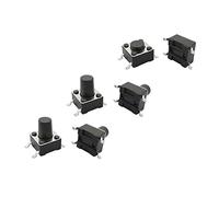 replacement parts Tactile Tact Push Button 50Pcs/lot 6x6mm PCB Panel Momentary Switch Micro Tactile Tact Push Button Switch SMT 4Pin 6x6x4.3/4.5/5/5.5/6/7/8/9/10/12/13mm Tact Switch (Color : 6x6x4.5m