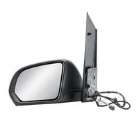 Replacement Passenger Left Side N/S Door Wing Mirror Electric and Heated with Textured Back Cover Power Folding for Mercedes Vito V-Class W447 2015-2025