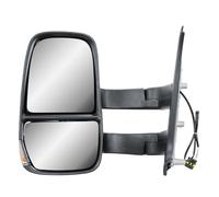 Replacement Passenger Left Side N/S Door Wing Mirror Long Arm Manual Adjustment No Heated with Temperature Sensor for IVECO Daily 2006-2013