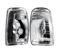 Replacement Passenger Left Side N/S Wing Mirror Indicator Blinker Turn Signal Light Lamp Clear Lens with Twist WY16W Bulb for Ford Transit Mk8 2014-2026