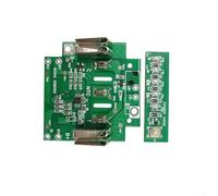 Replacement PCB Circuit Board and Plastic Case for Bosch 18V 21700, Compatible with BAT618 Series