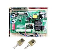 Replacement PCB Circuit Control Board Control Board with Remotes for Sliding Gate Opener Swing Gate Operator for Electric Automatic Gate Openers(1board 2key)
