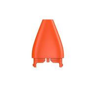 Replacement Pen Tip Cover for Logitech Crayon Protective Nib Sleeve and Anti-Lost End Cap Stylus Accessories (Orange Nib Cover)