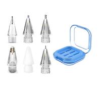 Replacement Pencil Tips for Apple Pencil Pro, Fine Point Metal Tip for Apple Pencil 2nd Generation and 1st Generation/Apple Pencil USB-C Wear-Resistant & Precise Control ipencil Tips Sets with Case