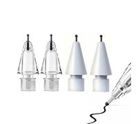 Replacement Pencil Tips for Apple Pencil Pro, Pencil Pro Tips Fit for Apple 2nd 1st Gen USB-C Logitech Crayon Digital Pen, Needle Pen Tips with Case, Silent iPad Pro