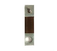 Replacement pendulum leaf for mechanical clocks, crafted from metal to provide accurate swinging motion and restore the classic look of old clocks (21×5mm)