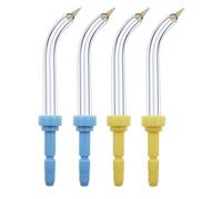 Replacement Periodontal/Pocket Tips Compatible with Waterpik Water Flossers and Other Brand Oral Irrigators (4-Pack)