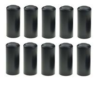 Replacement PGX Microphone Battery Cover Cup for Shure PGX24/SM58 Wireless Microphone Transmitter, Black, 10 Pack