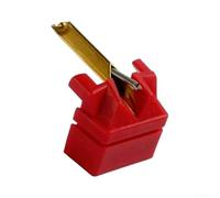 Replacement Phonograph Stylus Needle, 1 Pack Red ABS Turntable Needle for RXT5 RXP3 RXT6 Models Improved Sound Quality Vinyl Record Player Accessory