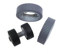 Replacement Pickup and Brake Roller Set for Fujitsu fi-7160 fi-7180 fi-7260 fi-7280 Scanners - ABS Material, Standard Size