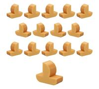 Replacement Pieces for Catan Board Game | Boats | Settlers Pieces | Seafarers Set (A03 - Gold)