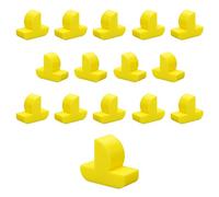 Replacement Pieces for Catan Board Game | Boats | Settlers Pieces | Seafarers Set (A05 - Bright Yellow)