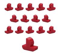 Replacement Pieces for Catan Board Game | Boats | Settlers Pieces | Seafarers Set (A11 - Fire Red)