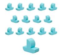 Replacement Pieces for Catan Board Game | Boats | Settlers Pieces | Seafarers Set (A20 - Blue Mint)