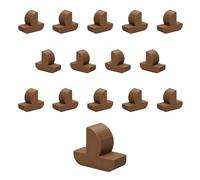 Replacement Pieces for Catan Board Game | Boats | Settlers Pieces | Seafarers Set (A27 - Brown)