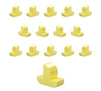 Replacement Pieces for Catan Board Game | Boats | Settlers Pieces | Seafarers Set (B04 - Silk Yellow)