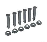 Replacement Pin and Gasket Set P61783 for Steel Pro Pools - 55mm Plastic Frame Connectors Grey 6 or 10 Packs(6sets)