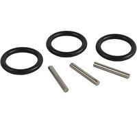 Replacement Pin and O-Ring, 3.5 mm Impact Ring and Pin 3 x 24mm Socket Pins for 1/2" Impact Socket Scaffolders for Impact Wrench, Pressure Washer (3 PCS)