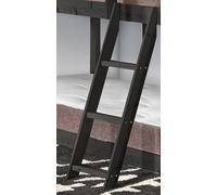 Replacement pine Ladder for Cabin Bed or Mid Sleeper (Black)