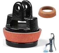Replacement Piston for Type 75 Hand Pump - Cast Iron Plunger Kit with Seal for Garden Well Water Pumps - 90mm Heavy Duty Repair Parts(B)