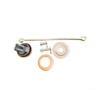 Replacement Piston Kit,for Type 75 Hand Pump with Cast Iron Plunger, Faux Leather Sleeve Seal, Zinc-Plated Piston Rod, Pins and Washers(B)