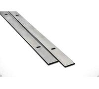 Replacement Planer Blades for Zipper ZI-HB254 Type 2, 260mm x 16.5mm x 1.6mm HSS Reversible Thicknesser Knives, Compatible with Erbauer EPT1500, Jet JJP 10 & Feider F2550RD, 1 Pai