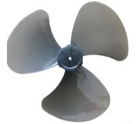 Replacement Plastic Fan Blades 16 Inch 3 Count for Easy Maintenance Across Fan Types (Gray)