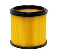 Replacement pleated filter cartridge with steel inner grille to fit Parkside wet dry vacuum cleaners PNTS 23E, 1250, 1300, 1400, 1500 A1, B1, B2, B3, C1, C3, C4, D1, D3, E2, E4, F2, F5
