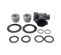Replacement Plunger Valve for for Coleman Swimming Pool Filter Pump, Plastic On Off Switch with Sealing Rings, Easy Install Pool Maintenance Part Kit