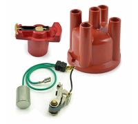 Replacement Points and Condenser set with Rotor arm & Distributor Cap for Bosch Distributors