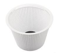 Replacement Pool Skimmer Basket for Hayward SP1070 SP1082, Weighted Bottom with Lockable Handle, Rubber Debris Trap for Aladdin For Swimquip For Pentair Pumps, White(S whtie)