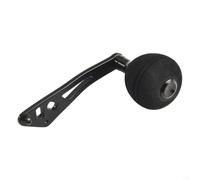 Replacement Power Knob for Fishing Reel Handle - Anti-Slip EVA Material for Stradic for vanford for daiwa Ballistic for tatula 91.5mm Length(black)