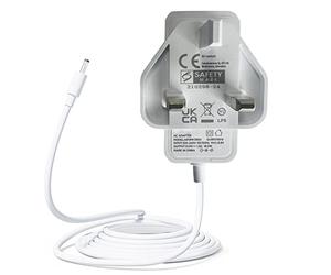 Replacement Power Supply Adapter Charger Cable 12V 1.5A for A mazon Echo Dot 3rd/4th / (Kids Edition), Echo Show 5, Lenovo Smart Clock Essential CD-4N341Y CD-4N342Y AC Power Cord -White