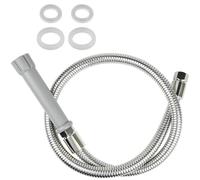Replacement Pre-Rinse Hose B-0044-H 44" Flexible Stainless Steel Hose with Heat Resistant Handle for Kitchen Faucet Accessories