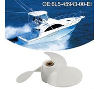 Replacement Propeller 7.25x6 for Fishing Duck Hunting Boats | Fits 2.5-3HP engines, OE 6L5-45943-00-EL, optimized thrust, smooth navigation, quick setup