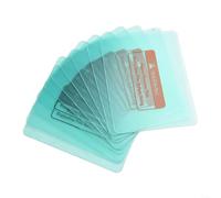 Replacement Protective Plate, 10 Pack PC Clear Lens Covers for Solar Welding Helmet (115 * 90mm Rounded Comer)