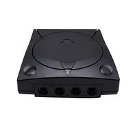 Replacement Protective Shell Case for Dreamcast DC,Transparent Plastic Full Protection Housing Box for Retro Video Game Console (Black)