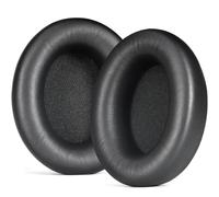 Replacement Protein Leather Earpads Ear Pad for Headphones Ear Cushions Earmuffs Cover Protein Leather Earmuffs Soft Sponges Earpads Case Cover