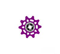 Replacement Pulley for Bicycle Derailleur 10T 12T 14T 16T with Aluminum Construction and High Speed Bearing System (10T-Purpler)