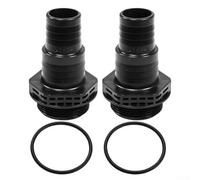 Replacement Pump Connection with O Ring for SPS25 For SPS50 For SPS75 For SPS100 Circulation Pump Models Supporting Seamless Integration and Optimal Functionality (2sets)