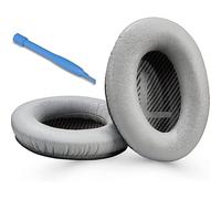 Replacement Qc35 Ear Pads / Qc35 Ii Ear Pads Cushion Grey Compatible With Bose Quietcomfort 35 (qc35) / Bose Quietcomfort 35 Ii (qc35 Ii) Headphones (