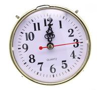 Replacement Quartz Clock Insert Movement with Silent Operation and Arabic Numerals, Designed for DIY Clock Making and Repair Across Multiple Sizes (105mm)
