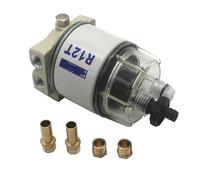 Replacement R12T Marine Fuel Water Separator Kit for 1/4 NPT ZG1/4-19 Outboard Motors