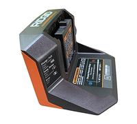 Replacement R86093 Charger, Compatible with All RIDGID 18V Batteries, Genuine OEM Part