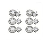 Replacement Razor Blade Heads, Compatible For Philips, Series 1000 2000 3000 5000 S738 SH50 S510 S511 S512 S520 PT720 SH30(6pcs)